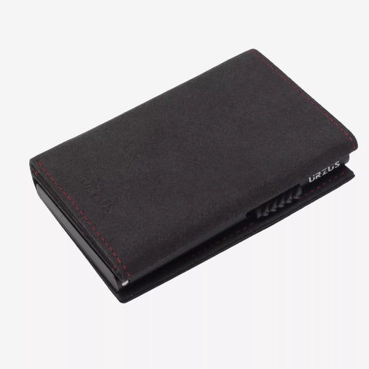 Billetera Anticlonación en Gamuza y Aluminio Alcantara US302