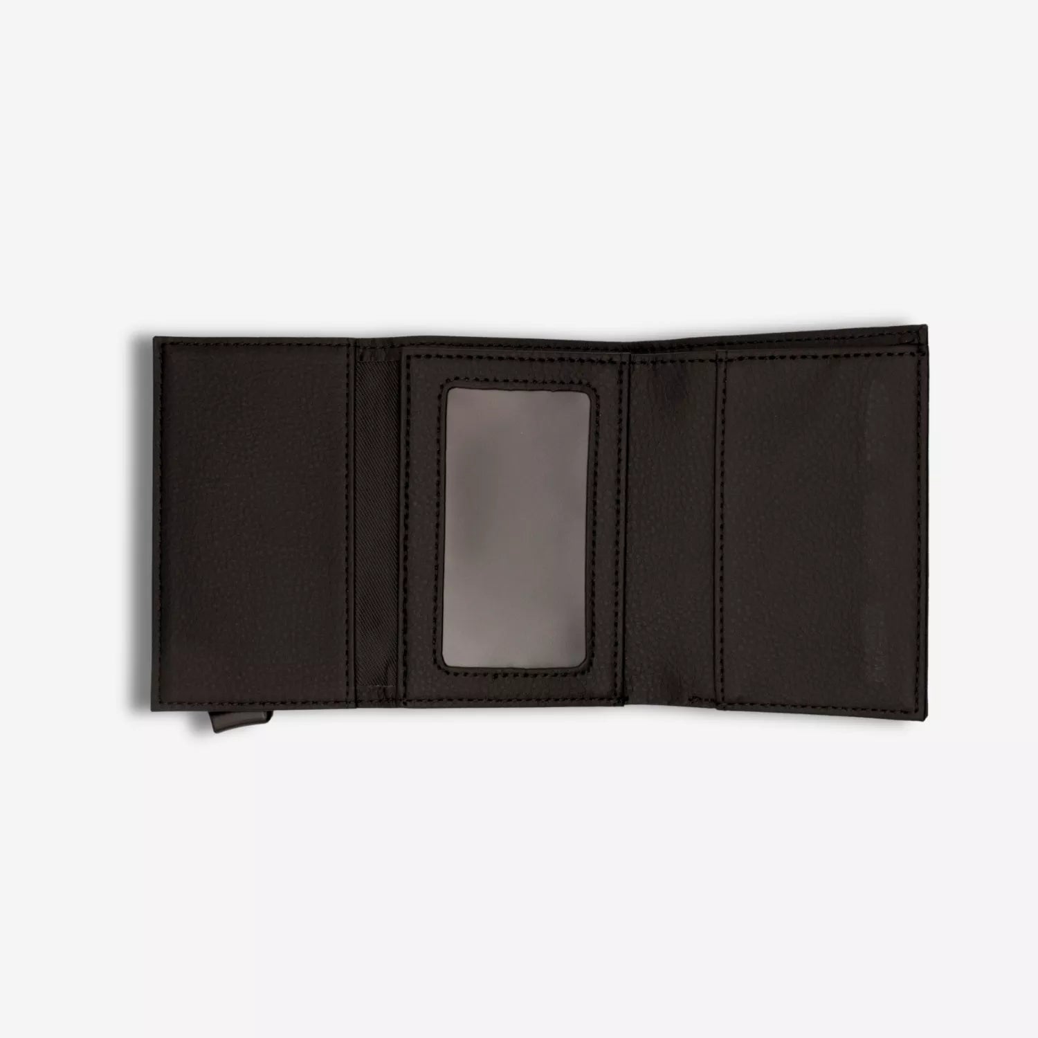 Billetera Anticlonación en cuero Black US203, vista interior 1 — accesorio compacto y elegante de Urzus