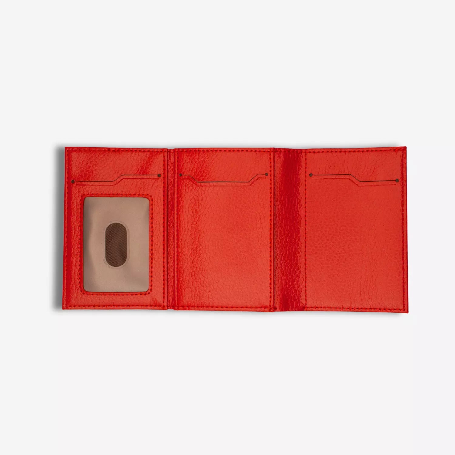 Billetera Anticlonación en cuero Red US302, vista interior 1 — accesorio compacto y elegante de Urzus
