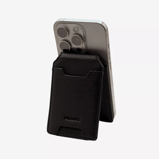 Billetera Magnética Anticlonación En Cuero con MagSafe Black US100