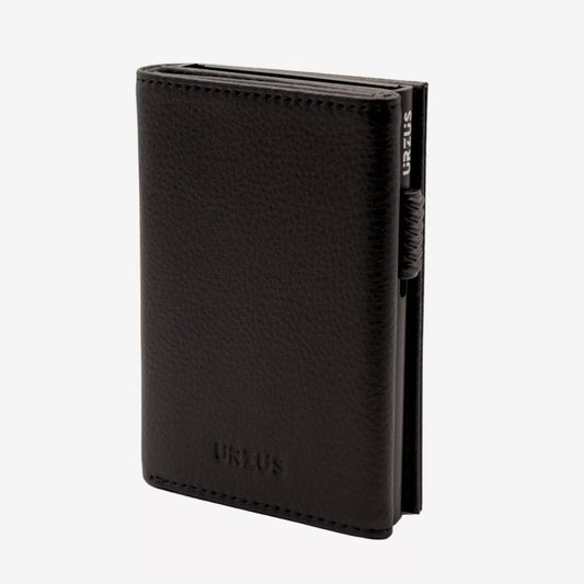 Billetera Anticlonación en Cuero y Aluminio Black US302W | SIN MONEDERO