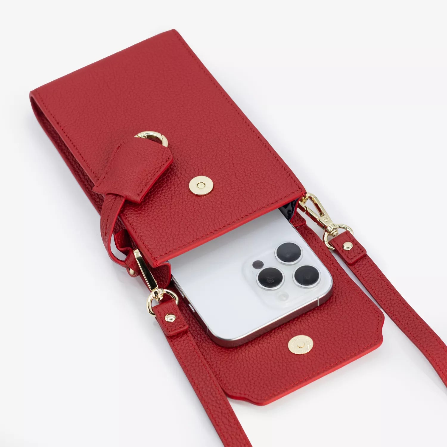 Boreal Bolso Cruzado Compacto | Red Crimson